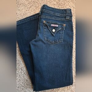 HUDSON Original Womens Jeans Size 32 Button Flap Pockets *Nice*